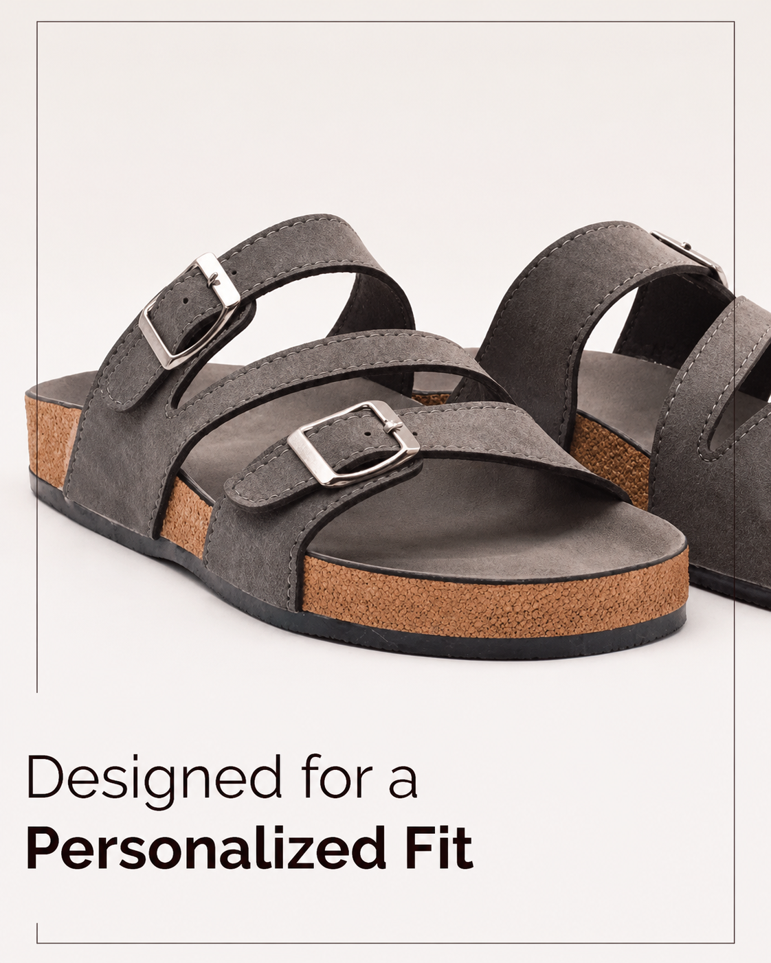 Chirpy Lenora Women's Three-Band Cross-Strap Sandals