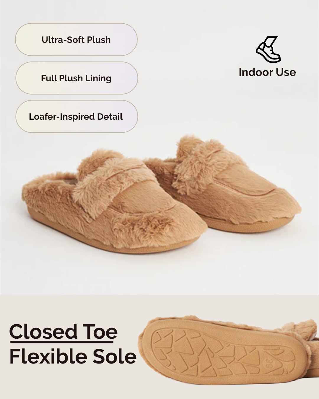 Chirpy Tatum Women's Plush Mule Slippers