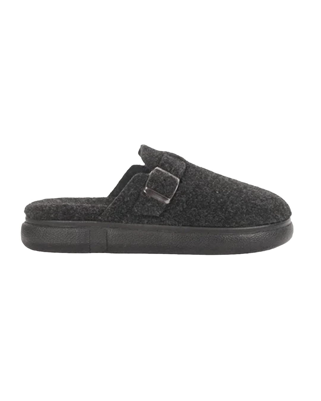 Chirpy Feltor Men's Felt House Slippers - Black